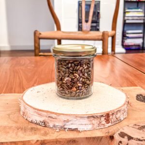 DIDELĖS SŪDYTOS MOLIŪGŲ SĖKLOS - Švelniai Skrudintos