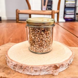 SŪDYTOS SAULĖGRĄŽOS- Švelniai Skrudintos