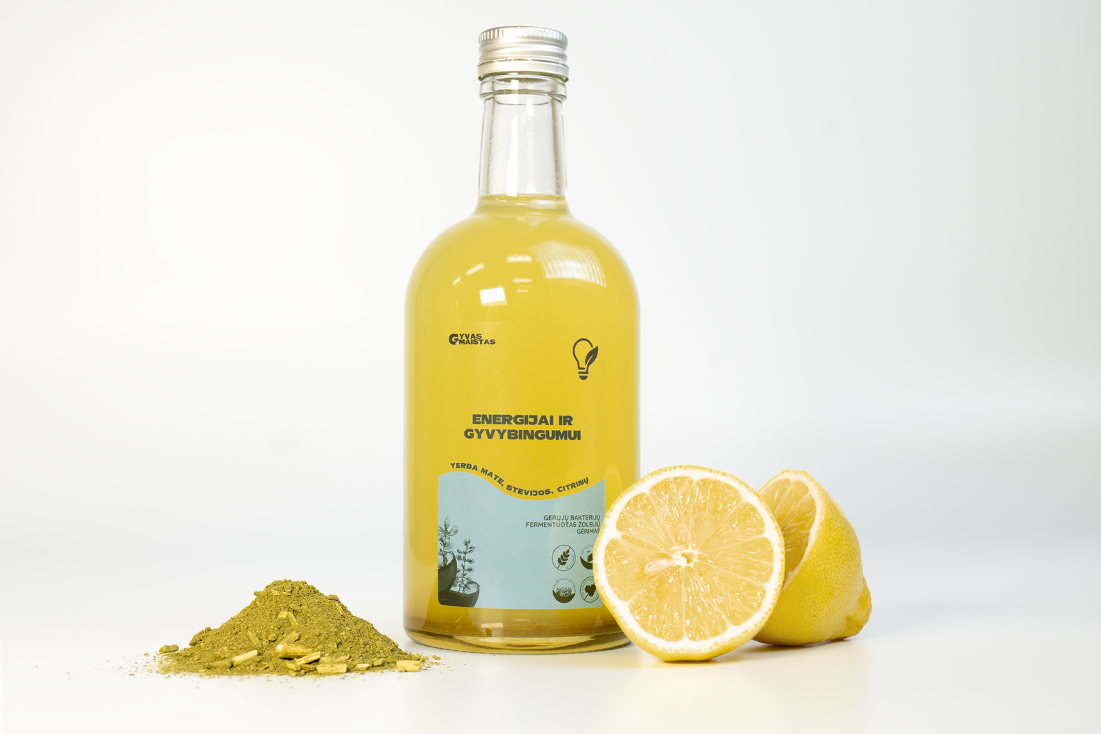 ENERGIJAI IR GYVYBINGUMUI - fermentuotas probiotinis gėrimas