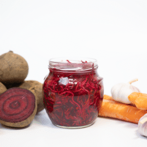 BUROKĖLIAI SU MORKOMIS IR ČESNAKAIS